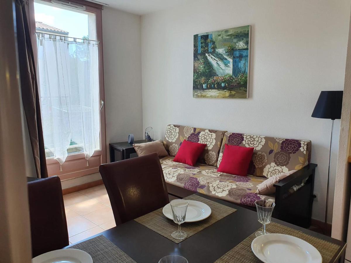Joli Appartement T2 Dans Residence Avec Piscine, Hammam Et Parking Gratuits 카르카손 외부 사진