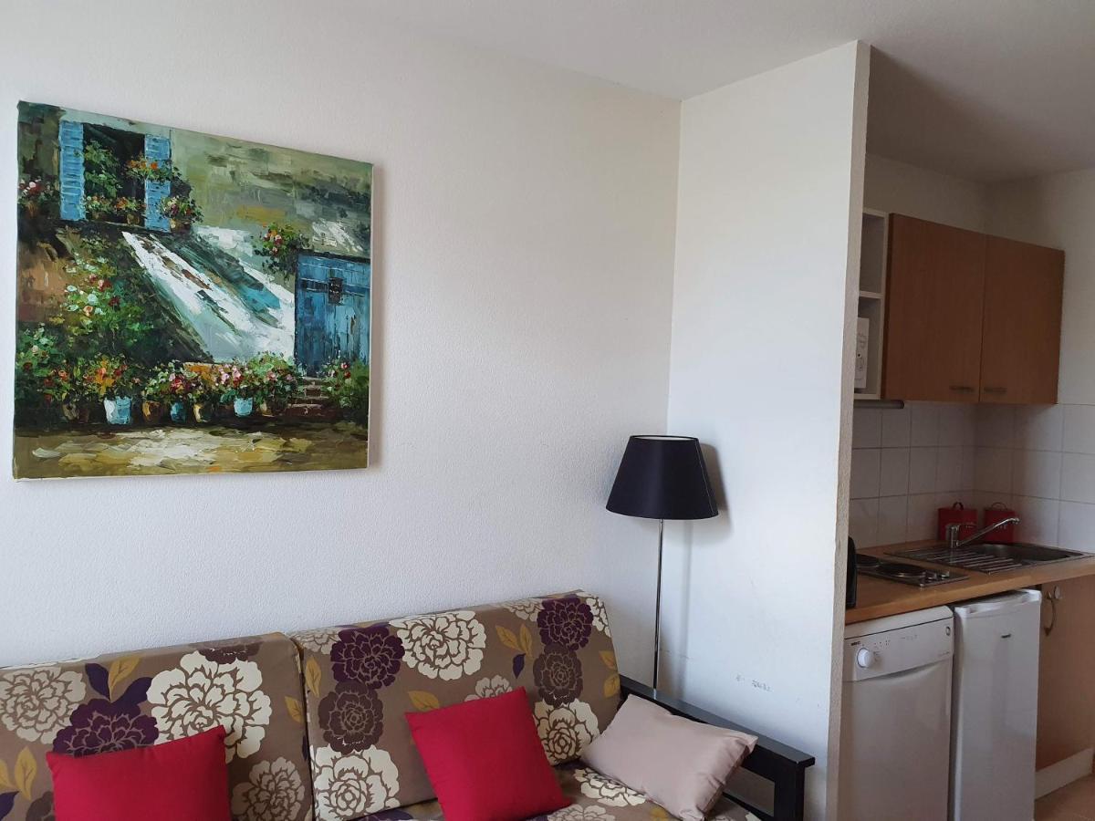 Joli Appartement T2 Dans Residence Avec Piscine, Hammam Et Parking Gratuits 카르카손 외부 사진